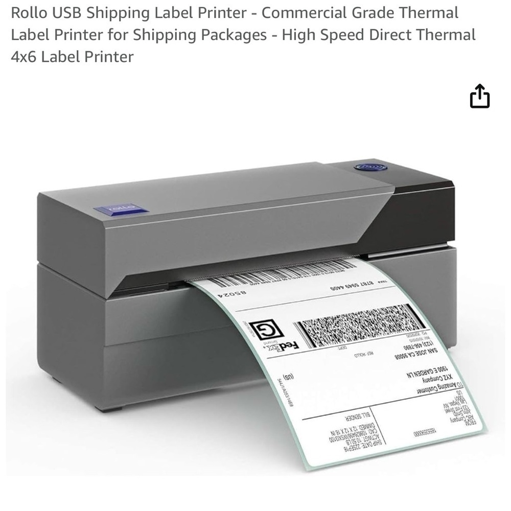 Rollo Shipping Label Printer